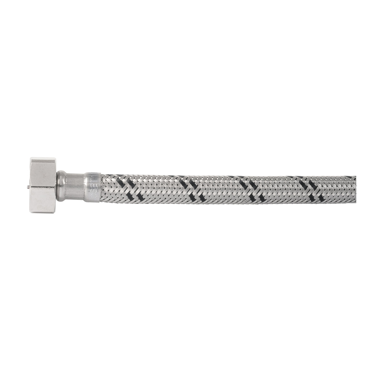 Manguera para Monomando, Acero Inox, 1/2' X 3/8' Unf, 55 cm