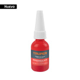 Fijador de Roscas, Permanente, 10 ml, Rojo, Truper