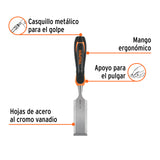 Formón 1-1/2' Mango Comfort Grip, Truper