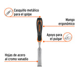 Formón 1' Mango Comfort Grip, Truper