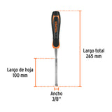 Formón 3/8' Mango Comfort Grip, Truper