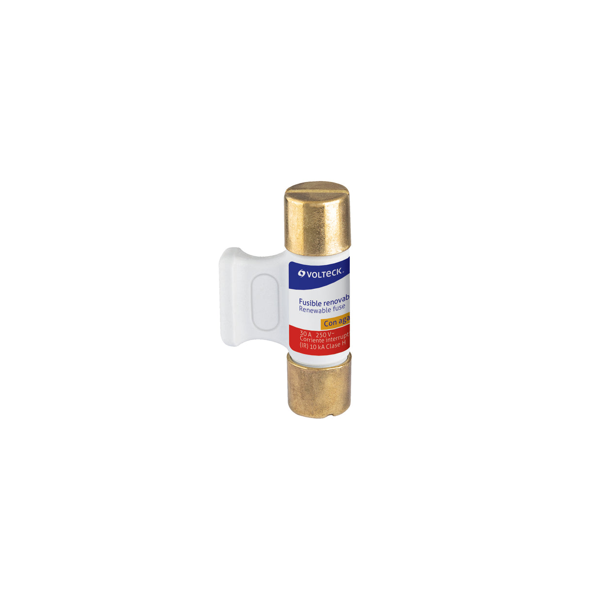 Fusible 30 a con Agarradera, Volteck