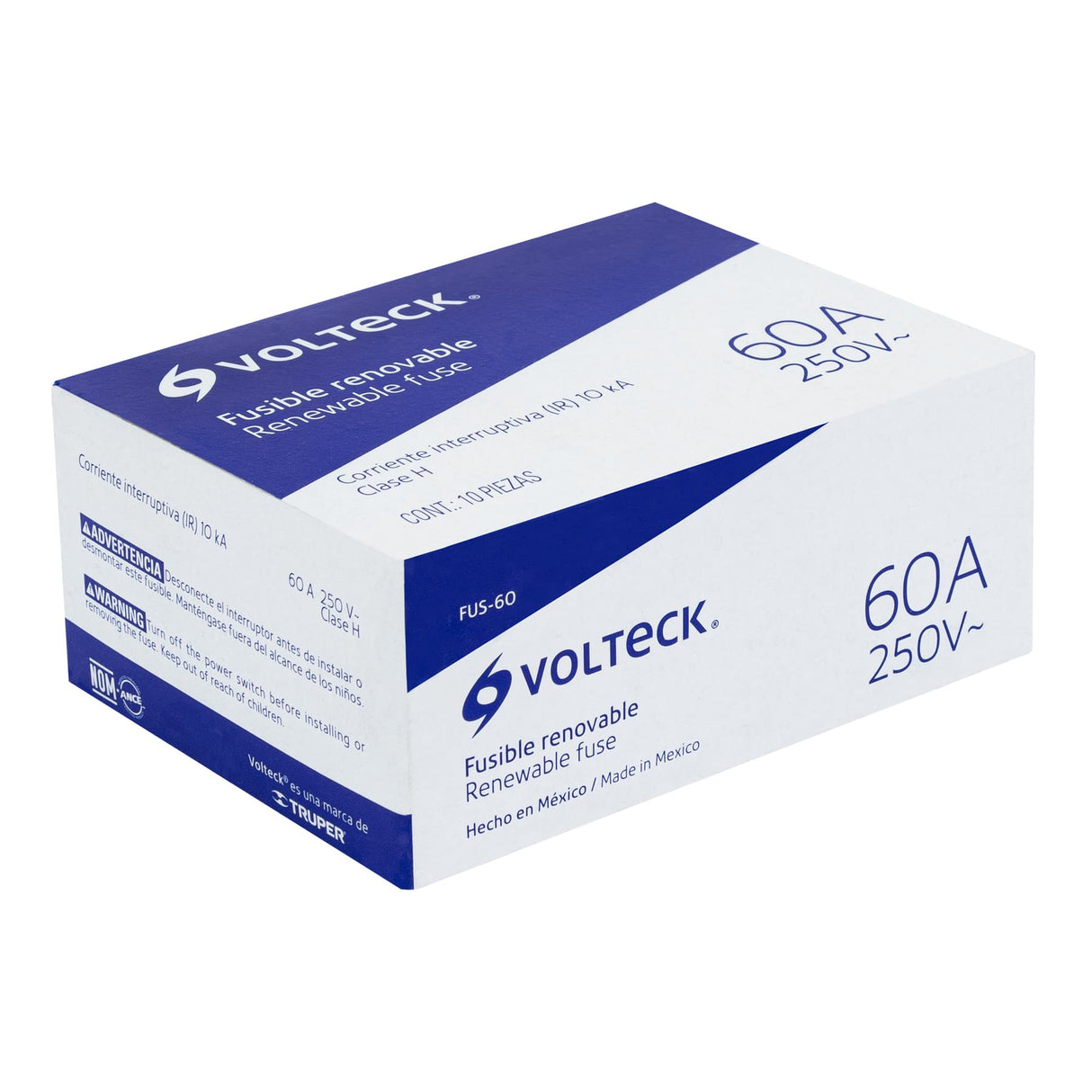 Fusible 60 a, Volteck