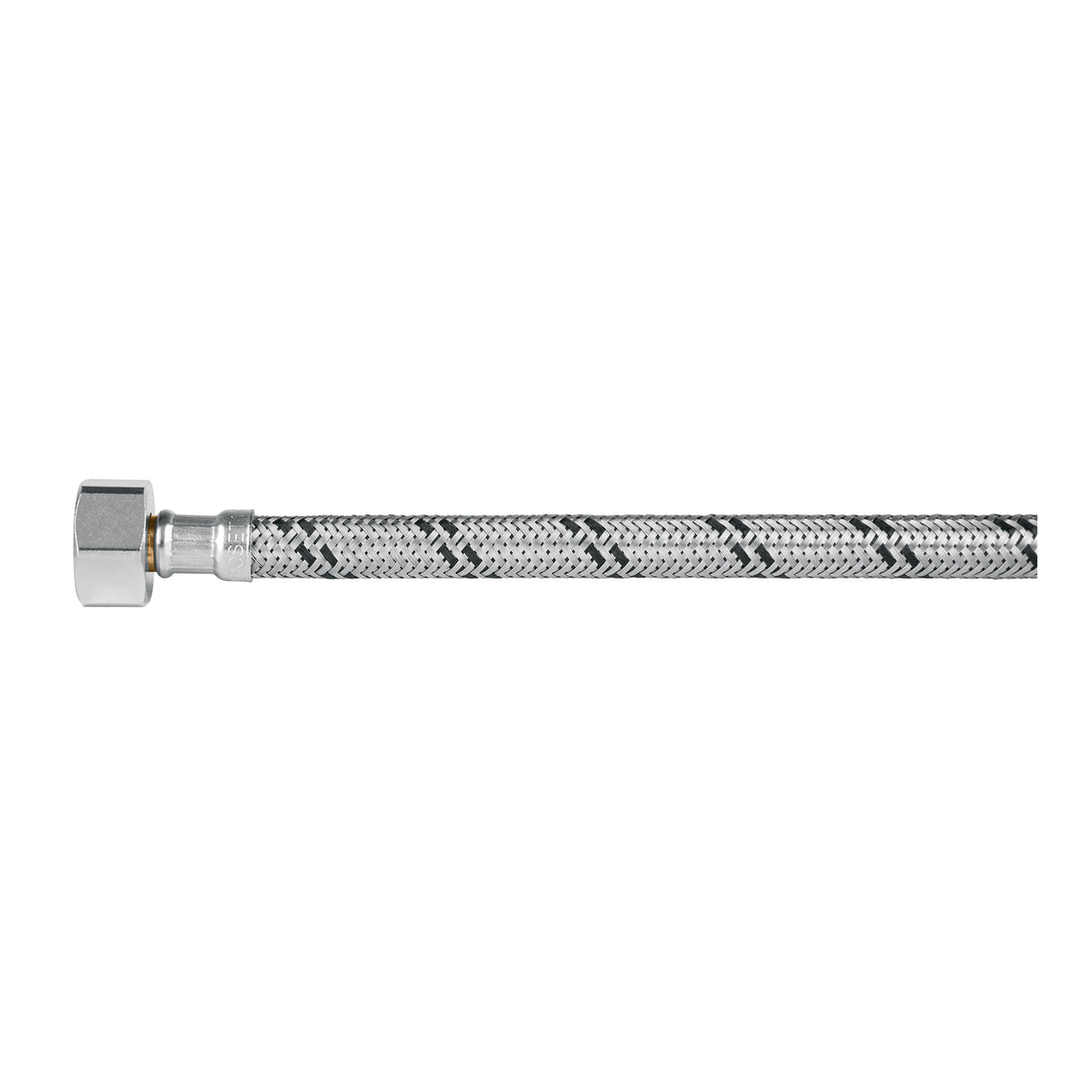 Manguera para Wc, Acero Inox, 1/2'X7/8', 35 cm, Plástico/Latón