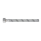 Manguera para Wc, Acero Inox, 1/2'X7/8', 35 cm, Plástico/Latón