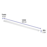 Luminario Lineal Delgado de LED 36 W para Gabinete, Volteck