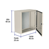 Gabinete Metálico, 400 X 400 mm, Volteck