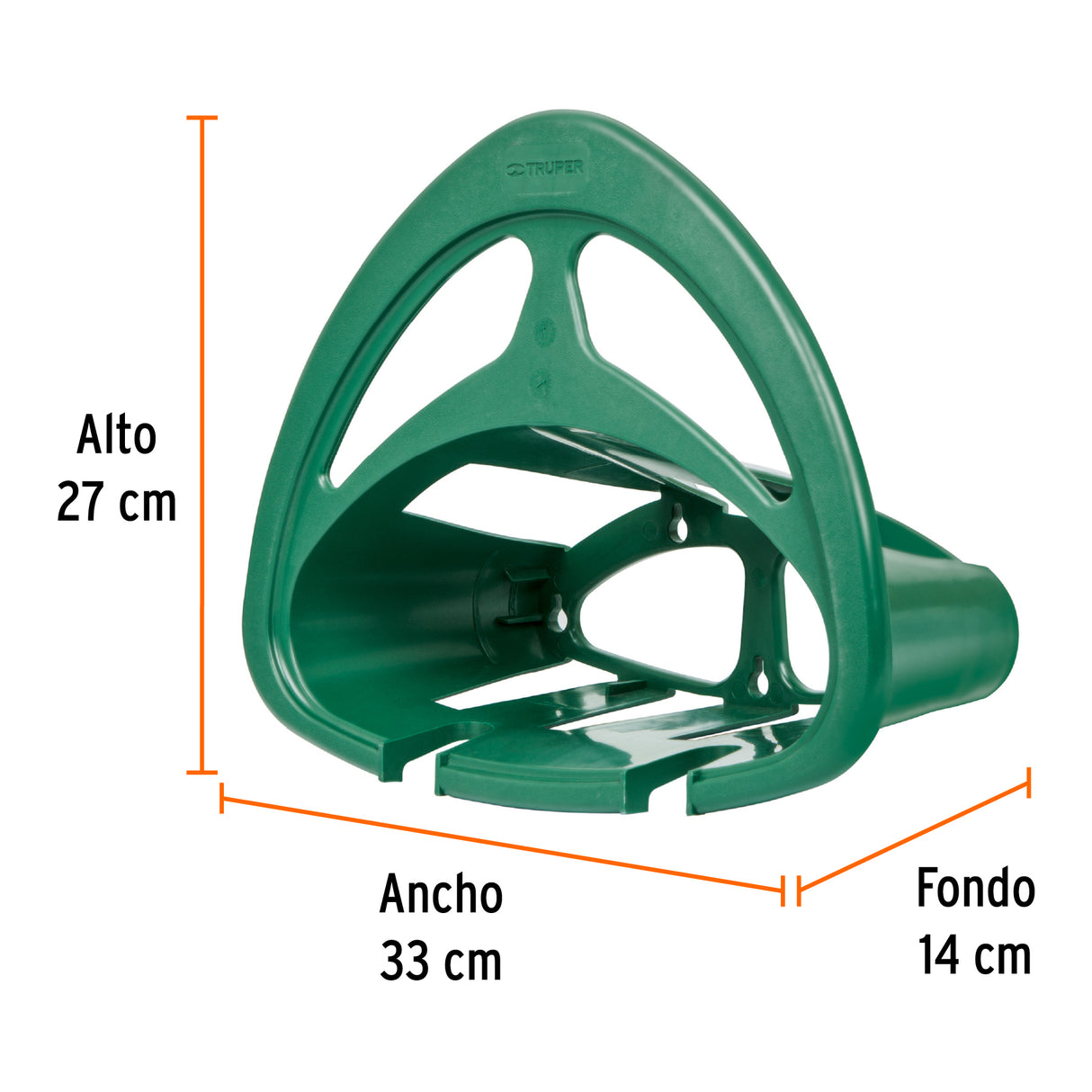 Portamanguera de Plástico Verde, Truper