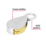 Garrucha Metálica para Noria de 2', Fiero