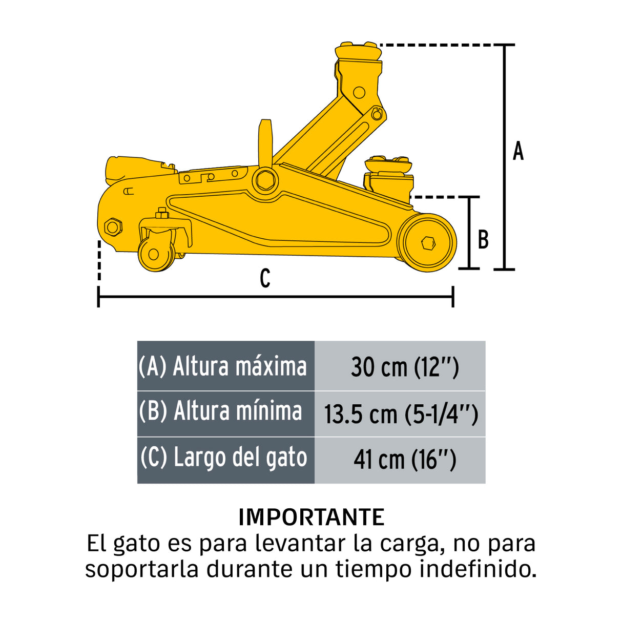Gato Hidráulico de Patín 1.5T, 32 Movimientos, Pretul