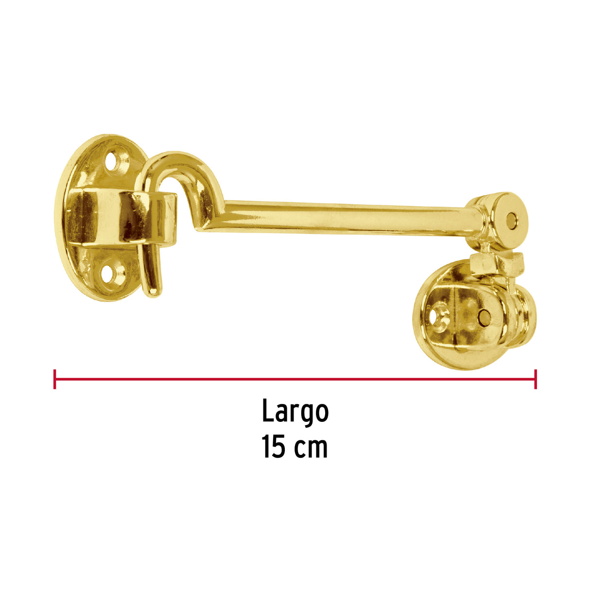 Gancho Latonado para Puerta, Hermex