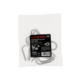 Bolsa con 10 Guardacabos para Cable de Acero de 3/16', Fiero