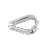 Bolsa con 5 Guardacabos para Cable de Acero de 3/8', Fiero
