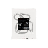 Bolsa con 5 Guardacabos para Cable de Acero de 3/8', Fiero