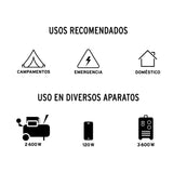 Generador Portátil 10 kW Motor a Gasolina, Truper