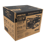 Generador Portátil 1 kW Motor a Gasolina, Pretul