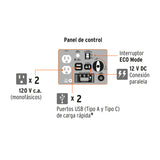 Generador Silencioso Inverter 2.2 kW, 80 Cc, Enc. Electrónico