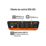 Generador Portátil 4.5 kW Motor a Gasolina, Truper