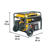 Generador Portátil 7 kW Motor a Gasolina, Pretul