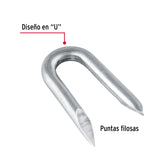 Caja con 10 kg Grapas 1-1/4' Galvanizadas para Alambre de Púas