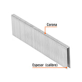 Caja con 5000 Grapas Corona 1/4' Calibre 18, 32 mm para ENNE-120