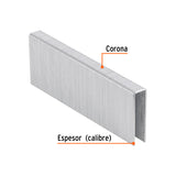 Caja con 1000 Grapas Corona 7/16' Cal. 16, 38 mm para ENNE-160