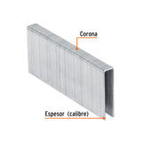 Caja con 1000 Grapas Corona 7/16' Cal. 16, 45 mm para ENNE-160