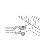 Grillete de Acero Forjado 1/4', Fiero