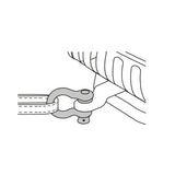 Grillete de Acero Forjado 3/4', Fiero