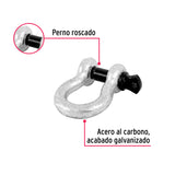 Grillete de Acero Forjado 3/8', Fiero