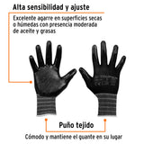 Guantes de Nylon Recubiertos de Nitrilo, Ch, Truper