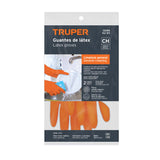 Guantes de Látex para Limpieza, Ch, Truper