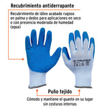 Guantes de Poliéster Recubiertos de Látex, Ch, Truper