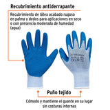 Guantes de Poliéster Recubiertos de Látex, m, Truper