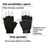 Guantes para Mecánico, Cortos, Truper