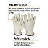 Guantes de Piel de Cerdo, Tipo Operador, Truper