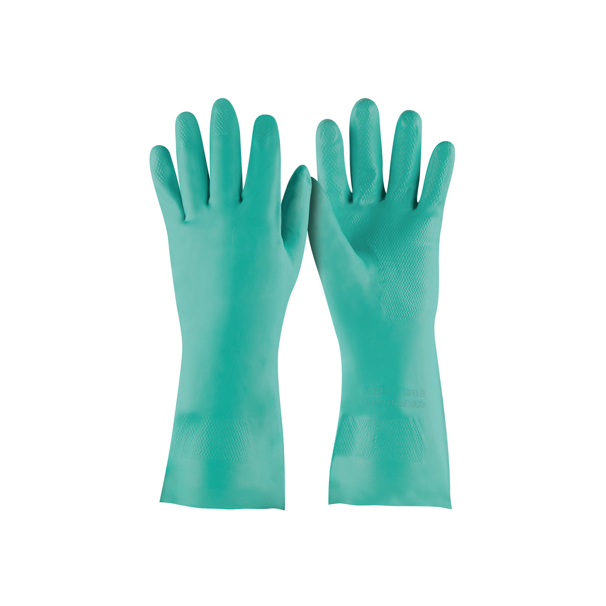 Guantes de Nitrilo Verde, Multiusos, g, Truper