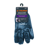 Guantes de Algodón Recubiertos de Nitrilo Puño Tejido, Truper