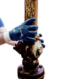 Guantes de Algodón Recubiertos de Nitrilo Puño Tejido, Truper