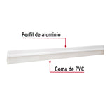 Guardapolvo Fijo de 100 cm, Blanco, Hermex