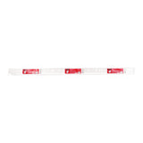 Guardapolvo Fijo de 120 cm, Blanco, Hermex