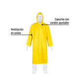 Gabardina Impermeable Ligera de PVC, Talla Xg, Pretul