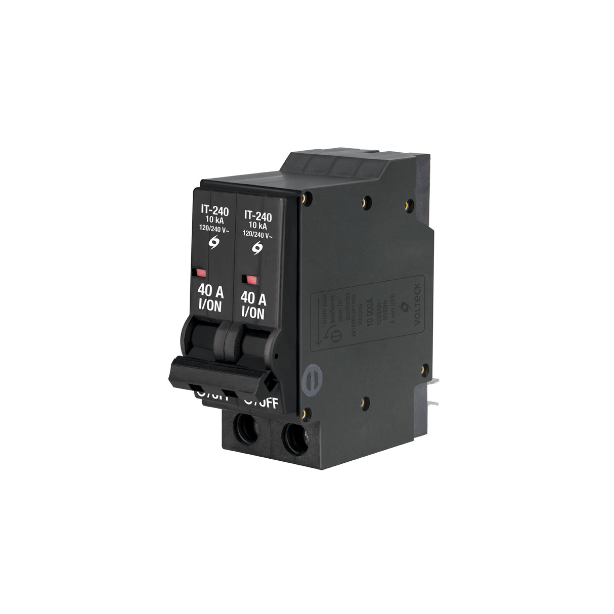 Interruptor de 2 Polos 40 a, Enchufable, Volteck