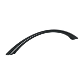 Jaladera de 128 mm, línea Arco, negro, Hermex