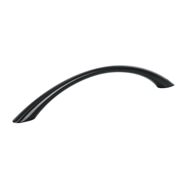 Jaladera de 128 mm, línea Arco, negro, Hermex