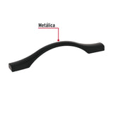 Jaladera de 96 mm, Línea Segovia, Negro, Hermex