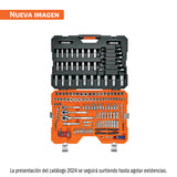 Juego 217 Herramientas 1/4', 3/8' y 1/2' Std y mm para Mecánico