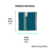 Jerga Azul Sarga Ligera de 1 m X 48 cm, Klintek