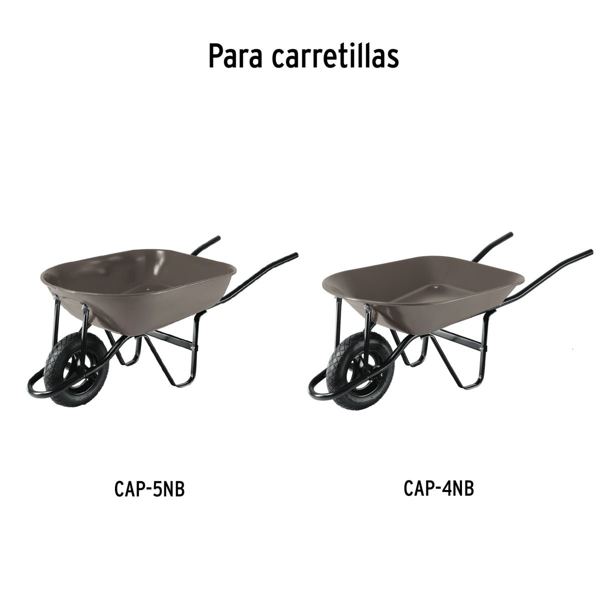 Tornillería, Chumaceras y Eje para Carretillas Grises Pretul