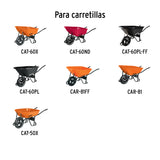 Tornillería, Chumaceras y Eje para Carretillas Truper y Expert